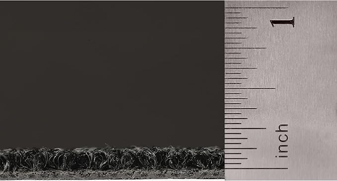 Mohawk Advance 24" x 24" Berber (Loop pile), 0.11" Pile Height, Carpet Tile, Nylon Fiber, Black Color, (24 Tiles), (96 sqft/carton)