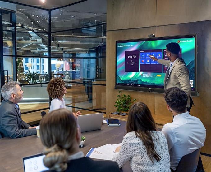 Promethean ActivPanel 10 86" High Specification Digital Whiteboard for Office or Classroom, 4K UHD, OS Flexible Device, Panel, 3 Year Onsite Support