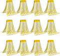 Matthew Cleaning Microfiber Tube Mop(Large,Yellow,12Pack) Heavy Duty Mop Head Replacement,Excellent Absorbency,Premium launderability,Reusable,Loop end for Home,Commercial and Industrial Use