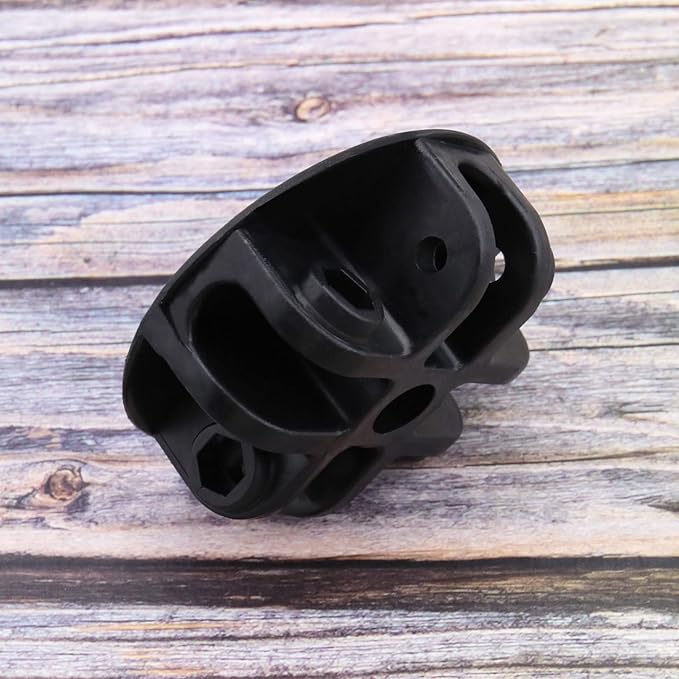 eMagTech 4-Way Roof Centre Bracket Canopy Connector Joint for Gazebo Tent Circular Apex Bracket Gazebo Tent Replacement Accessories Plastic Black