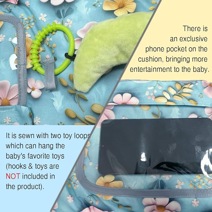 Shopping Cart Cover for Baby, Baby high Chair Cover, Elephant