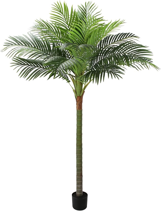 Palm Tree Artificial Tropical Plant 6FT Tall Faux Plants Indoor Fake Floor Plants Decorative Palm Tree House Large Office Plant Artificial Palm Trees for Home Decor…
