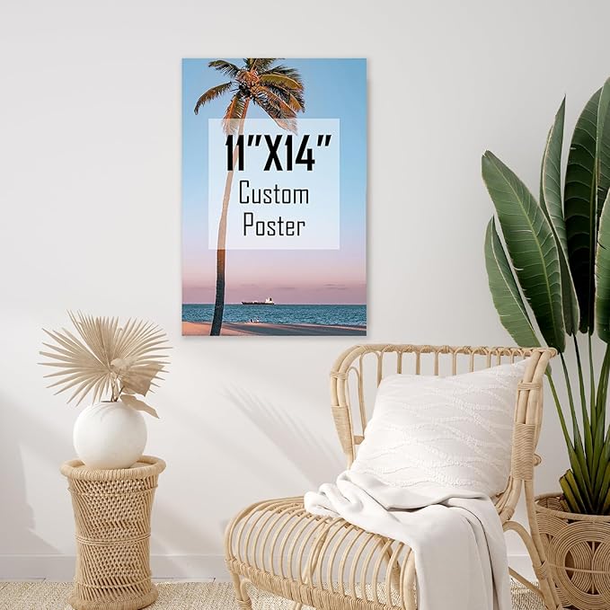 ZXDZSM Personalized Custom Canvas Prints(Unframe,11"X14"): Upload Your Image/Photo - Custom Personalized Photo to Poster Printing, Wall Art Prints ﻿