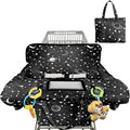 Shopping Cart Cover for Baby Girl Boy 2-in-1 High Chair Water Resistant High Chair Cover w/Phone Pouch Pocket Gender Neutral Cart Cover for Babies Padded Grocery Cart Cover for Baby