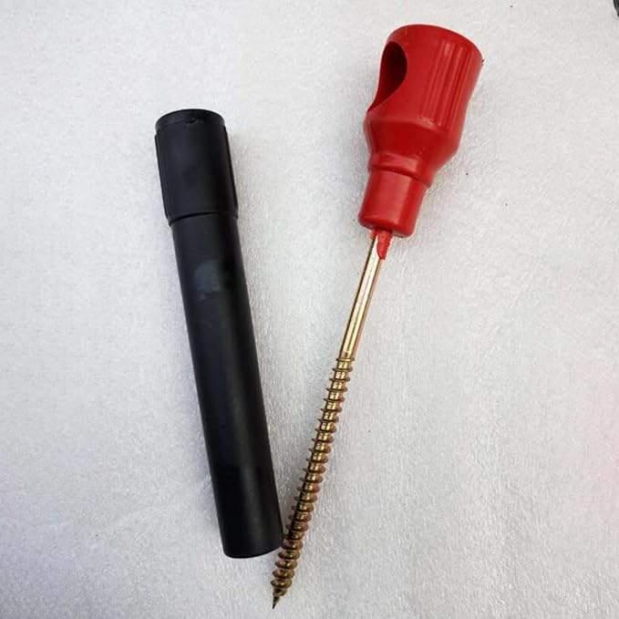 4X Tent Stakes Ice Fishing Shelter Nails Universal Accessories Windproof Ice Anchors Tent Nails for Canopies Outdoor Winter