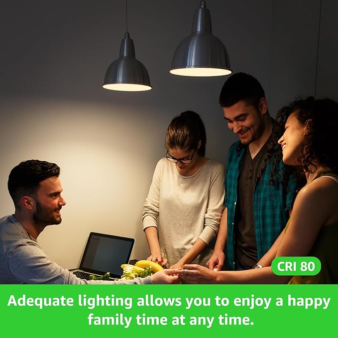 BUBO GU10 LED Bulb 6W Equivalent 50W, 3000K Warm White 650 Lumens, Non-Dimmable GU10 Bulb Replacement for Track Lighting, MR16 LED Bulb for Kitchen, Range Hood, Living Room, Bedroom, 20 Pack