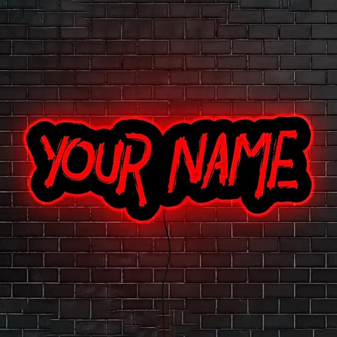 Custom LED Neon Sign | Wedding & Name Signs | Wall Decor