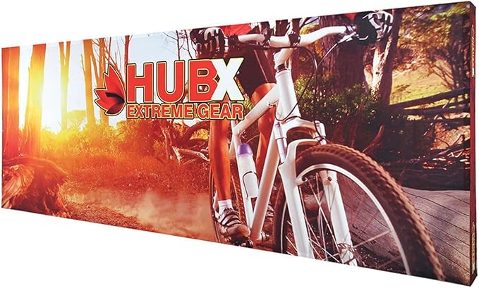 Custom Fabric Pop Up Straight Display, Trade Show Display Backdrop Booth, Hook and Loop Step and Repeat Backdrop for Trade Show Backdrops (Graphic with Frame, 20ftx8ft)