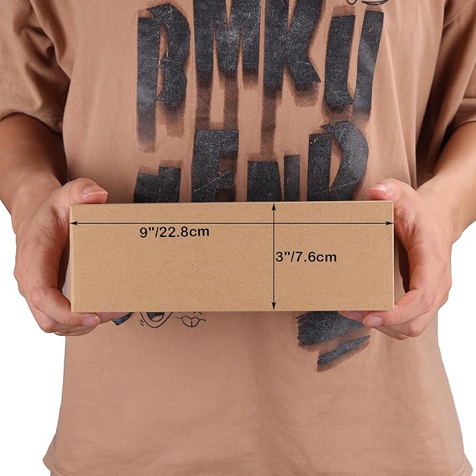 EdenseeLake 40 Pack 9x5x3 inches Shipping Boxes Small Cardboard Boxes for Packing, Moving, Mailing, Brown
