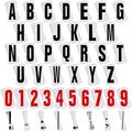 Jecery 400 Pcs Marquee Sign Letters Flexible Plastic Letters on Flexible Panel for Outdoor Black Board Portable Sign Numbers Punctuation for Letter(10 Inch)