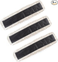 Matthew Cleaning 24'' High Strength Disposable Dust Mop Cotton Cut-end Yarn Mop Replacement Heads for Residential & Commercial Fit Standard Dust Mop Frames, Hardwood, Laminate, Concrete Floors 3Pack