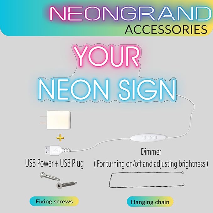 Vertical LED Open Sign - UV printing Pattern, LED Open Signs for business – USB Powered Neon Wall Light, Neon Sign for Shop, Window, or Business Use (7x16.5'', Warm White)