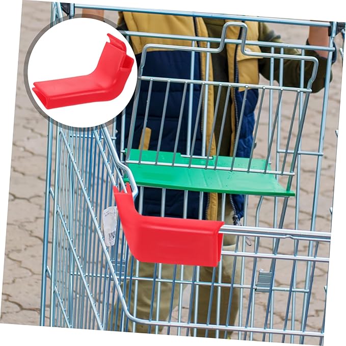 SUPVOX Cart Frame Protector Shopping Cart Corner Bumpers Plastic Collision Strip Shopping Easy to Install