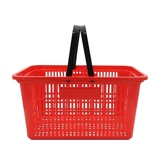 SSWBasics Red Shopping Basket