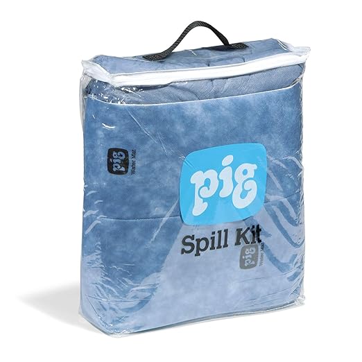 PIG Water Absorbing Kit | Absorbs up to 5 Gallons per kit | Blue | PM50490