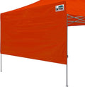 Eurmax USA 10ft Instant Canopy SunWall Canopy Tent Sidewall for Pop Up Canopy Tent,1 Pack Removable Sidewall Only(Orange)