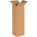 BOX USA 6x6x20 Tall Corrugated Boxes, Tall, 6L x 6W x 20H, Pack of 25 | Shipping, Packaging, Moving, Storage Box for Home or Business, Strong Wholesale Bulk Boxes