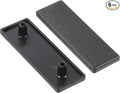 uxcell 6Pcs Extruded End Cap Nylon, 60x20mm T-Slot Aluminum Profile 2060 European Standard End Cap Extrusion Plug for Trolley, Fish Tank Rack, Storage Rack, Black
