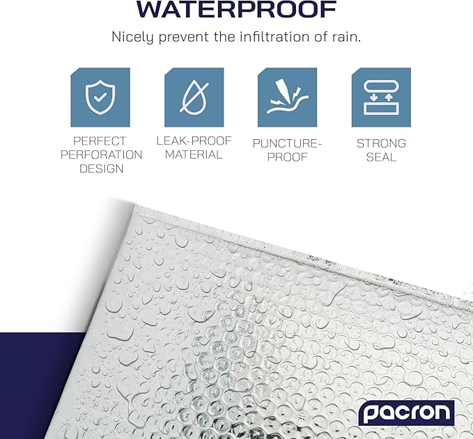 3000-Pack Insulated Silver Thermal Bubble Mailers 10 x 11 - Waterproof Metallic Foil Self-Sealing Padded Envelopes for Cold Shipping, Perishables, Food, Cosmetics, Pharmaceuticals