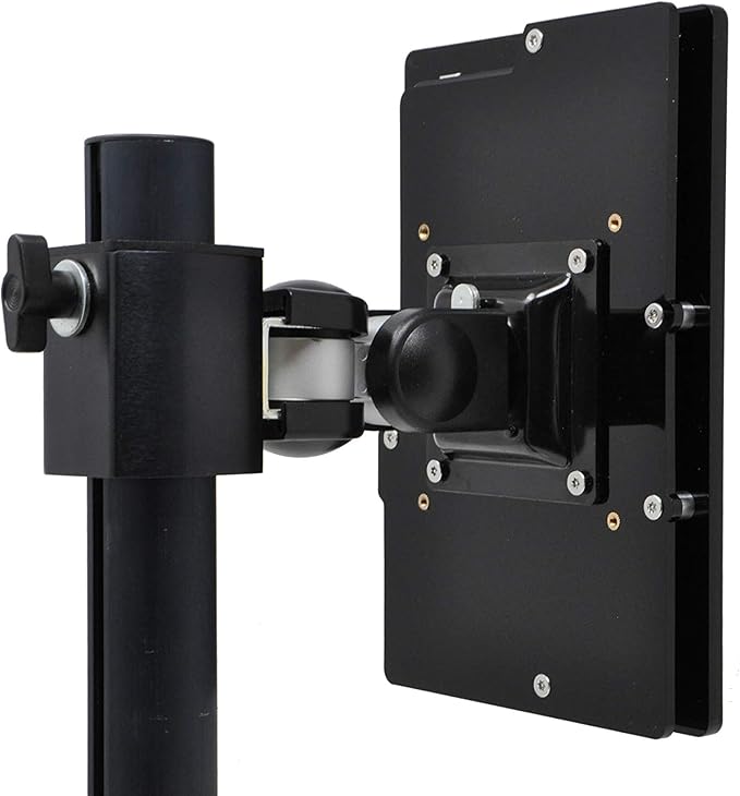 TABcare Security Anti-Theft Acrylic VESA Enclosure for Amazon Tablet with Free Wall Mount Kit (Black, Fire HD 8 2016/2017/2018)