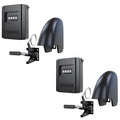 Gate Lock – Secure Keyless Fence Lock and Latch with 2-Way Access – Strong Durable System for Theft Prevention and Home Security, Easy Installation on Wood or Vinyl Gates/Fences (Regular – 2-Pack)