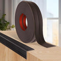 Flexible Wall Corner Protector Moulding Trim Peel and Stick Wall Corner Guards Edge Protector Self Adhesive Molding Trim Strip for Edge Ceiling (Dark Walnut Wood Grain, 0.8 in x 10 Ft)