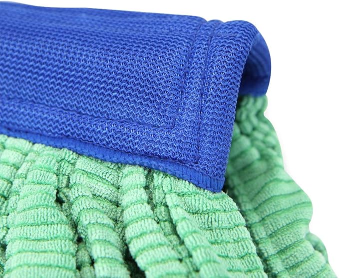 Arkwright Microfiber Tube Mop Head Replacement - Heavy Duty, Lint Free, Super Absorbent & Bleach-Safe, Janitorial Essential for Commercial & Industrial Floor Cleaning, 21 oz, Green