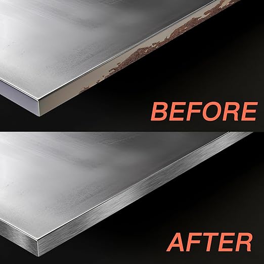 GSCIT Club Grey Silver Edge Banding, 2 Inch x 100ft Aluminum Brushed Edge Banding PVC Edge Trim for Cabinet Repair Furniture