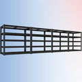 PrimeZone Heavy Duty Garage Shelving 5 Tier Heavy Duty Storage Shelves Adjustable Industrial Metal Wire Shelf Unit for Garage,Basement,Pantry,Warehouse,Commercial,48" W X 24" D X 72" H 4 Pack