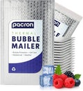 4000-Pack Insulated Silver Thermal Bubble Mailers 6.5 x 11 - Waterproof Metallic Foil Self-Sealing Padded Envelopes for Cold Shipping, Perishables, Food, Cosmetics, Pharmaceuticals