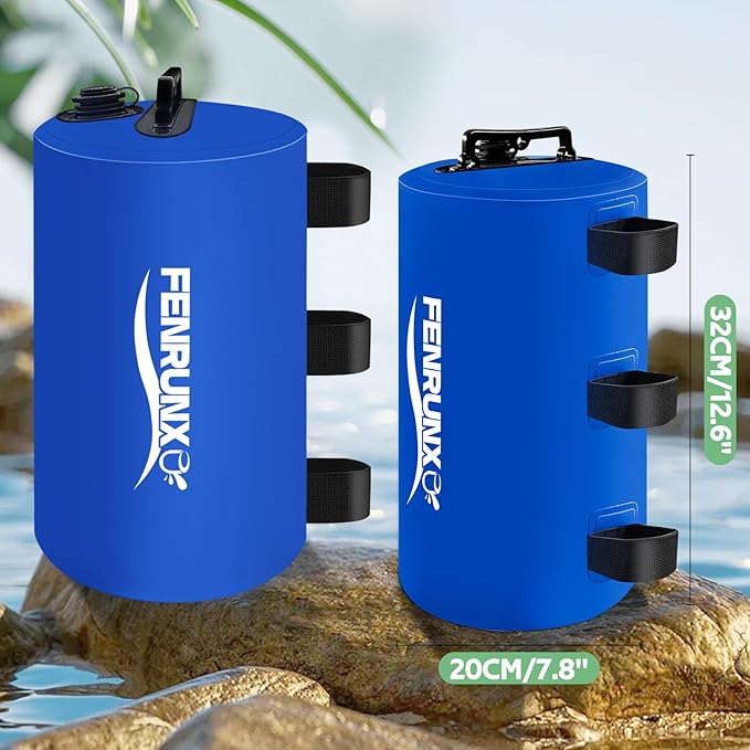 Canopy Water Weight Bag,88 LBS Gazebo Tent Water Weights Set of 4 Leg Weights for Carport, Pop Up Canopy,Tent,Gazebo,Blue