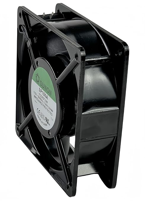 for Sunon SP100A-1123XST.GN 115V AC 120x120x38mm Cooling Fan 50/60Hz 0.26/0.24A AC Axial Fan 50 dB 1800 RPM 2-Pin