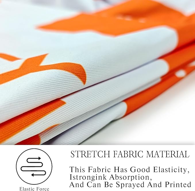 Custom Tension Fabric Display Backdrop Trade Show Backdrop Banner Stand for Weddings, Events, Booth (Double Sided Print 7.5x16 Ft)
