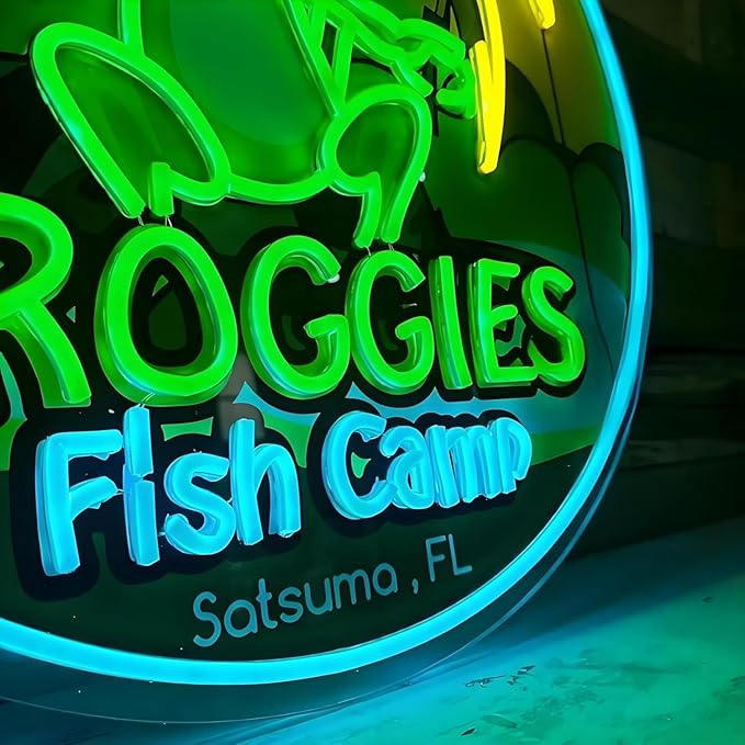 Custom Logo Neon Sign, UV Printed Store Neon Sign Customizable Large, Custom LED Logo Sign, Images Print Customized for Store Office Business Beauty Salon Shop Clubs Bands