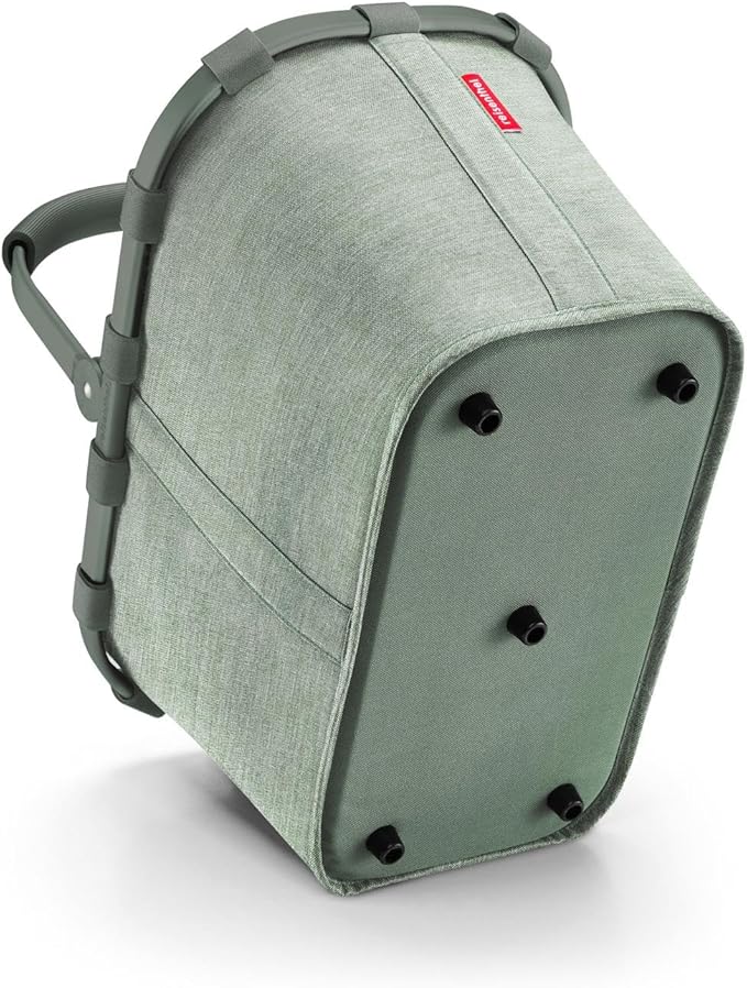 reisenthel carrybag twist sage - Sturdy shopping basket with plenty of storage space and practical inner pocket - Elegant and water-repellent design