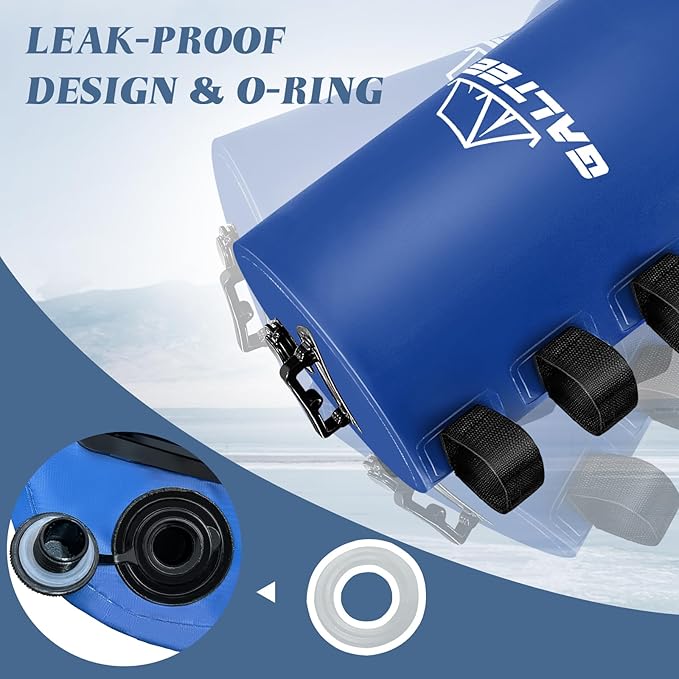 Canopy Water Weights Bag,176LBS Tent Weights Set of 8 Canopy Leg Weights for Pop Up Canopy,Canopies,Tent,Gazebo,Blue,10L/PC