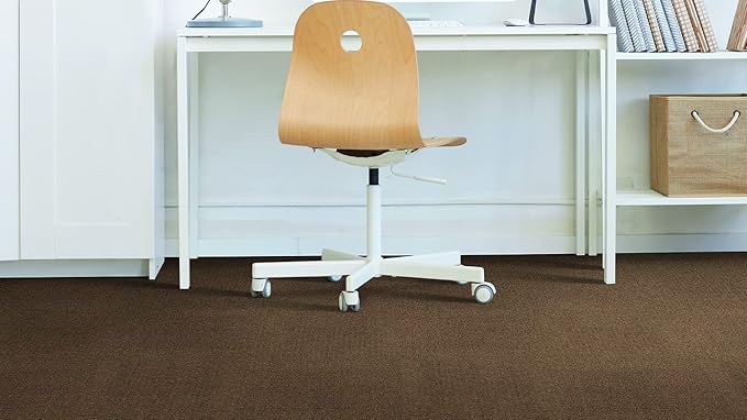 Mohawk Advance 24" x 24" Berber (Loop pile), 0.11" Pile Height, Carpet Tile, Nylon Fiber, Terracotta Color, (24 Tiles), (96 sqft/carton)