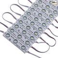 REXTiN Super Bright 200pcs 3 LED Module Green 5630 5730 SMD 40-45LM Per led Waterproof Decorative Light for Letter Sign Advertising Signs with Tape Adhesive Backside