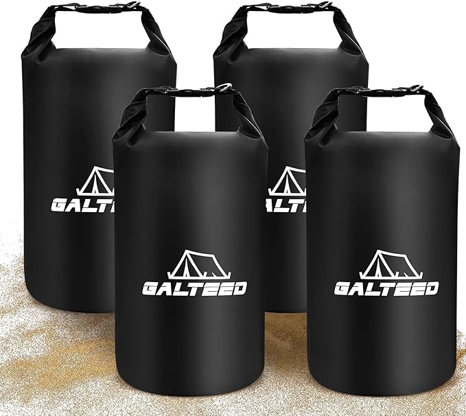 Canopy Water Weight Bag,112 LBS Canopy Weights Sand Bags,Canopy Tent Weights for Canopy Legs,Heavy Duty Weights Bags for Pop Up Tent Gazebo Legs(Without Sand)