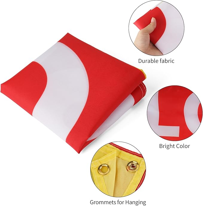 2 Pieces 2x6 Feet Blowout Sale Banner, Large Sale Signs for Retail Store, Advertising Signs with Metal Grommets, Polyester Banners for Retail Store, Supermarket Clearance