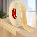 Flexible Wall Corner Protector Moulding Trim Peel and Stick Wall Corner Guards Edge Protector Self Adhesive Molding Trim Strip for Edge Ceiling (Original Wood Grain, 0.8 in x 10 Ft)