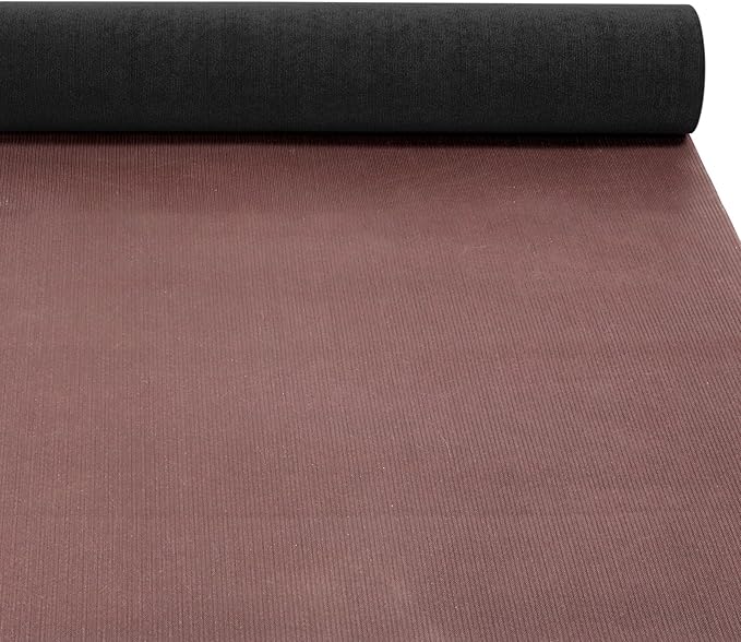 Marine Carpet,5 FT x 25 FT Black Indoor Outdoor Carpet 0.2" Thick with Water-Proof TPE Backing, Non-Slide for Home, Patio, Porch, Deck