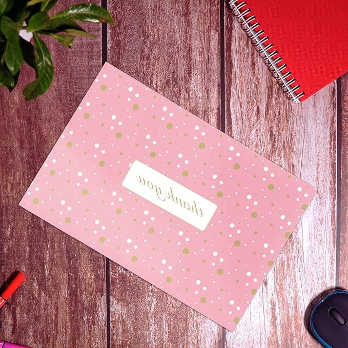 100 Count - 14.5 x 19 inch, Pink Polka Dot - Thank You Poly Mailer Envelope, Mailing Shipping Bags with Self Seal Strip