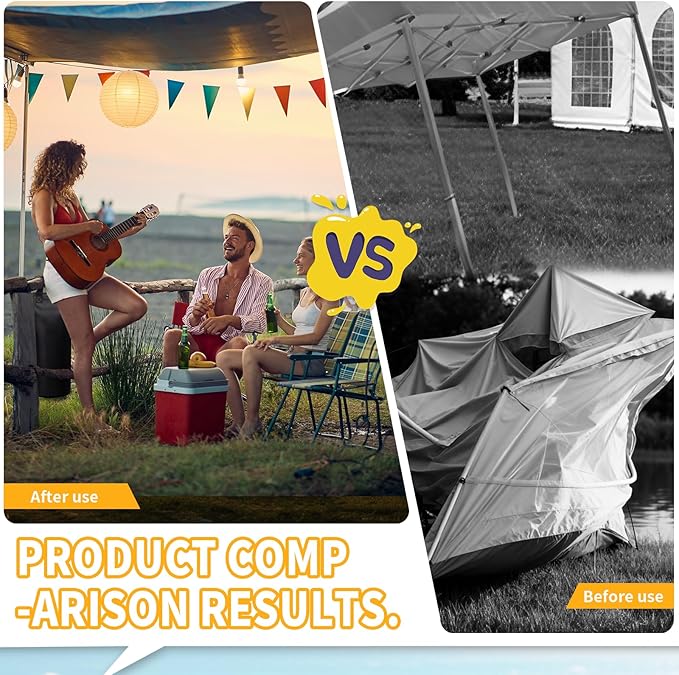 Extra Large Canopy Weights Bag Leg Weight for Pop up Canopy Tent Gazebo Patio Instant Outdoor Sun Shelter,120LBS Tent Weight Sand Bags (4Set Black)