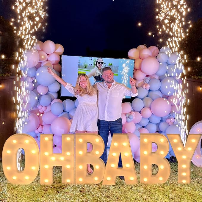Marquee Letters 3 Feet Tall, 3FT Large Light up Letters Y, Big Sign Y with Warm White Light for Birthday Wedding Proposal Engagement Graduation Party Backdrop Decorations