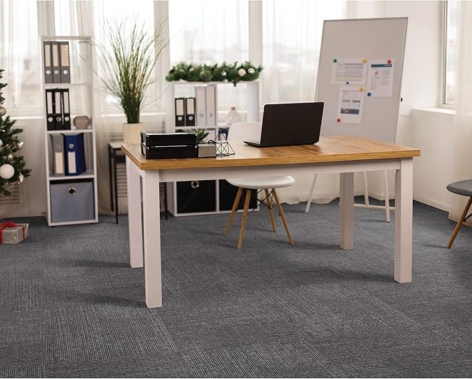 Mohawk Advance 24" x 24" Berber (Loop pile), 0.09" Pile Height, Carpet Tile, PET Fiber, Replay Color, (24 Tiles), (96 sqft/carton)