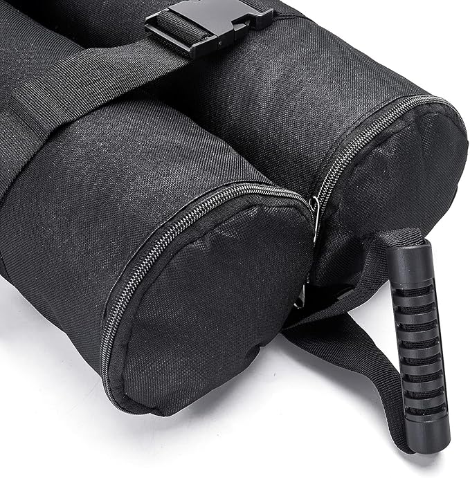 Extra Plus Large Canopy Weights Bag Leg Weight for Pop up Canopy Tent Gazebo Patio Instant Outdoor Sun Shelter,320LBS Tent Weight Sand Bags (4Pack Black)