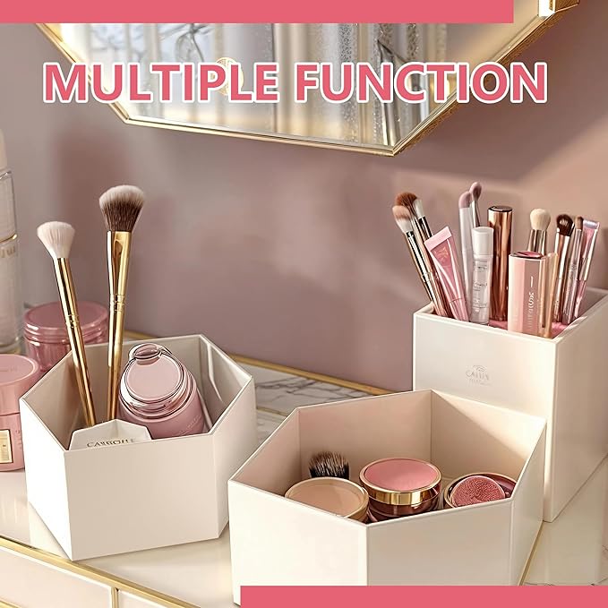 6 Pcs Buffet Risers, Dessert Stands Acrylic, Food Risers for Buffet, Jewelry Showcase, Riser Display Cases, Acrylic Display Base, White