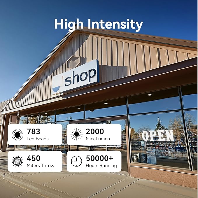 30"x10" Large LED Open Signs for Business Super Bright Unique Design White Open Sign with Hanging Installation for Window Stores Bar Hotel Retail Shops Salon Restaurant Office