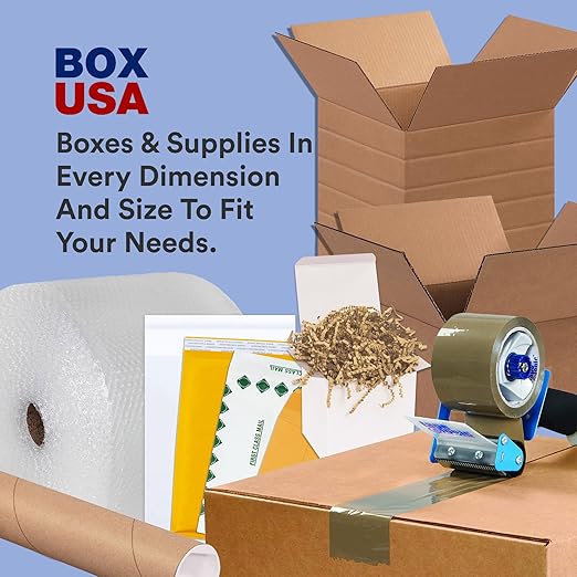 BOX USA Packing Paper Roll 1440'L x 30"W - 1,000 Sheets 17” Long Equivalent - Large White Newsprint for Shipping, Packaging, Storage and Moving Supplies